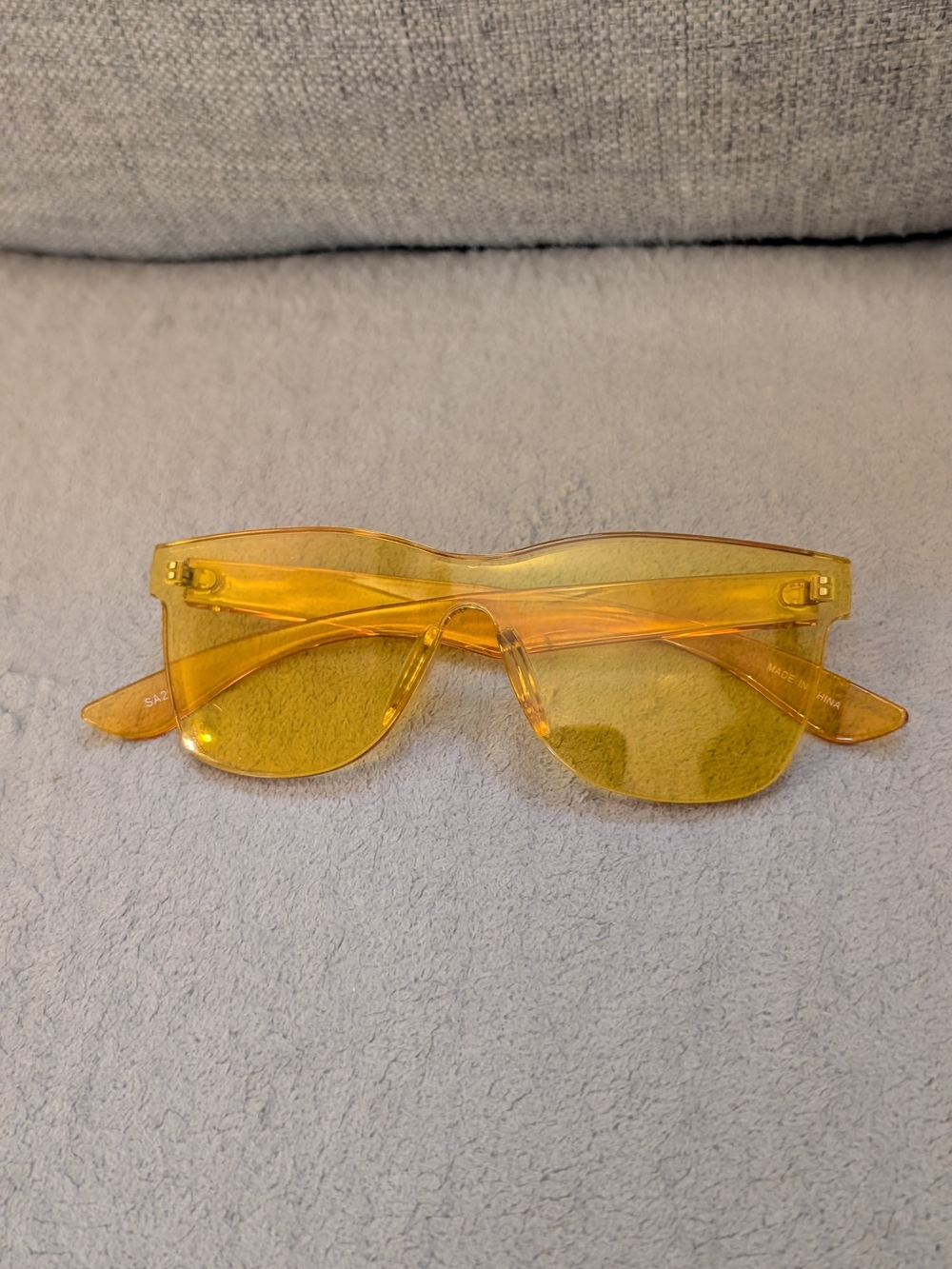 Yellow Kids Fashion Sunglasses - Trendy Tinted Shades